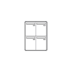 COMELIT GROUP SPA - COE3274/VAE CASELLARIO POSTCOM, 4 CAS.POST. VERT, PR