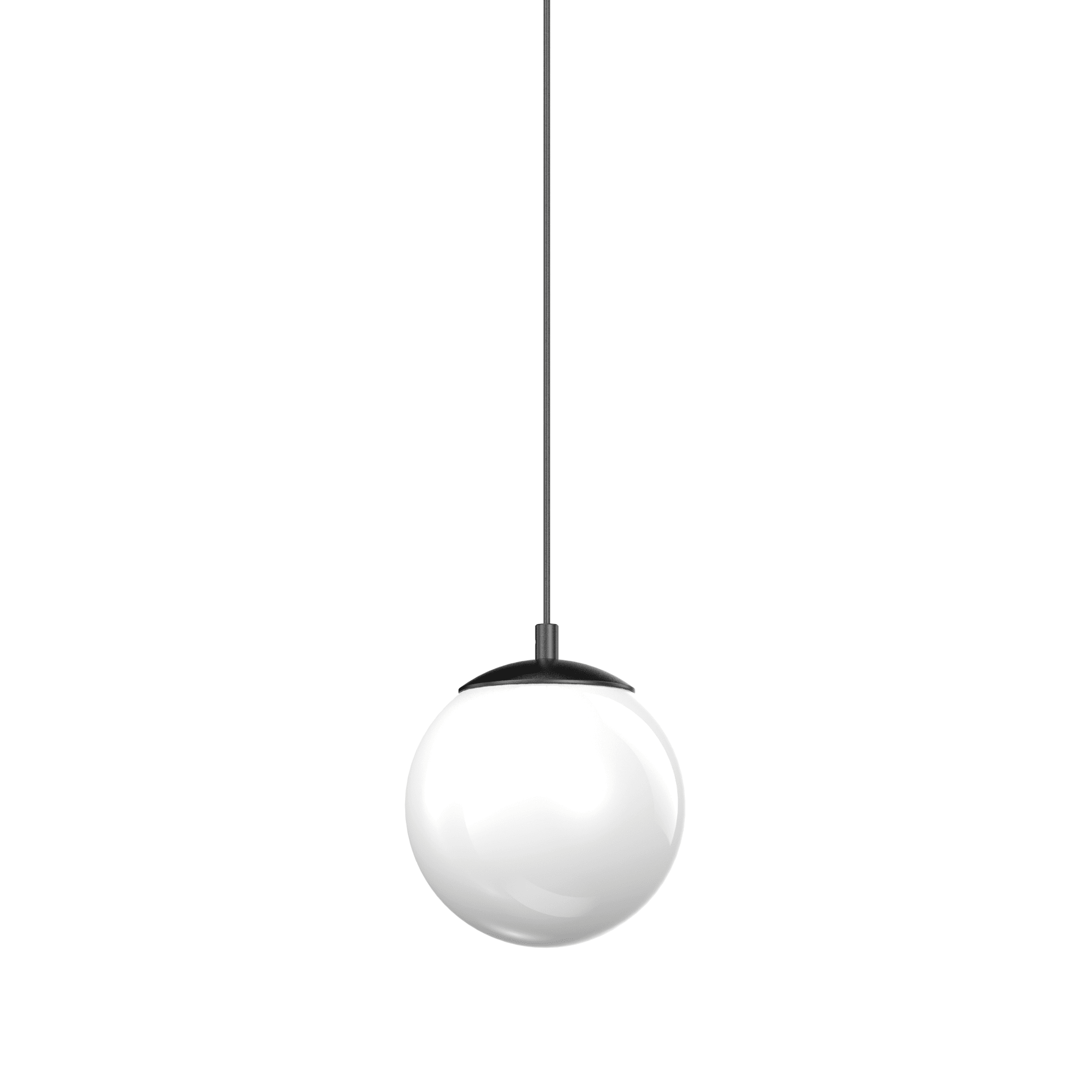 IDEAL LUX SRL IUX327525 EGO PENDANT BALL 10W 3000K ON-OFF BK