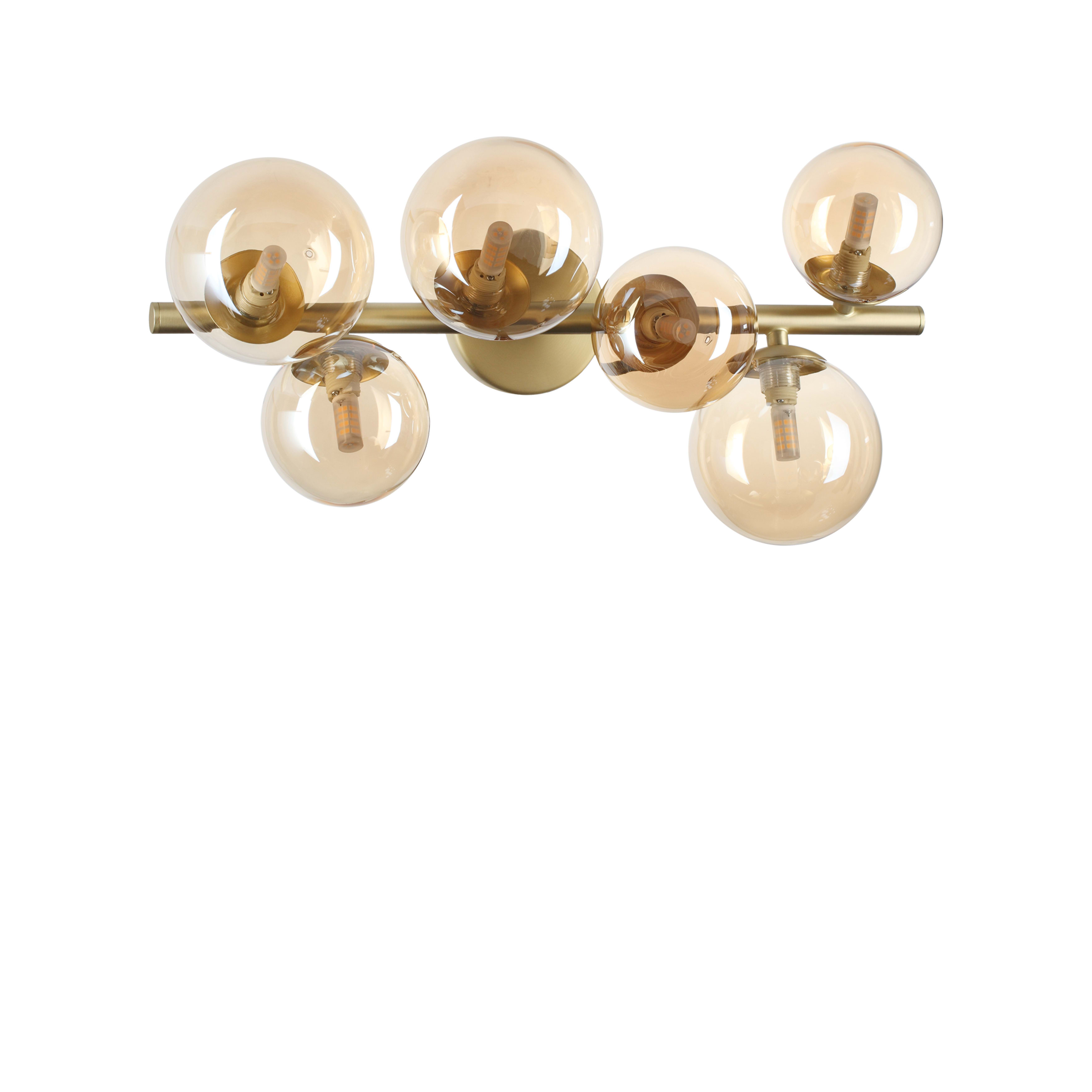 IDEAL LUX SRL IUX327822 PERLAGE PL6 AMBRA