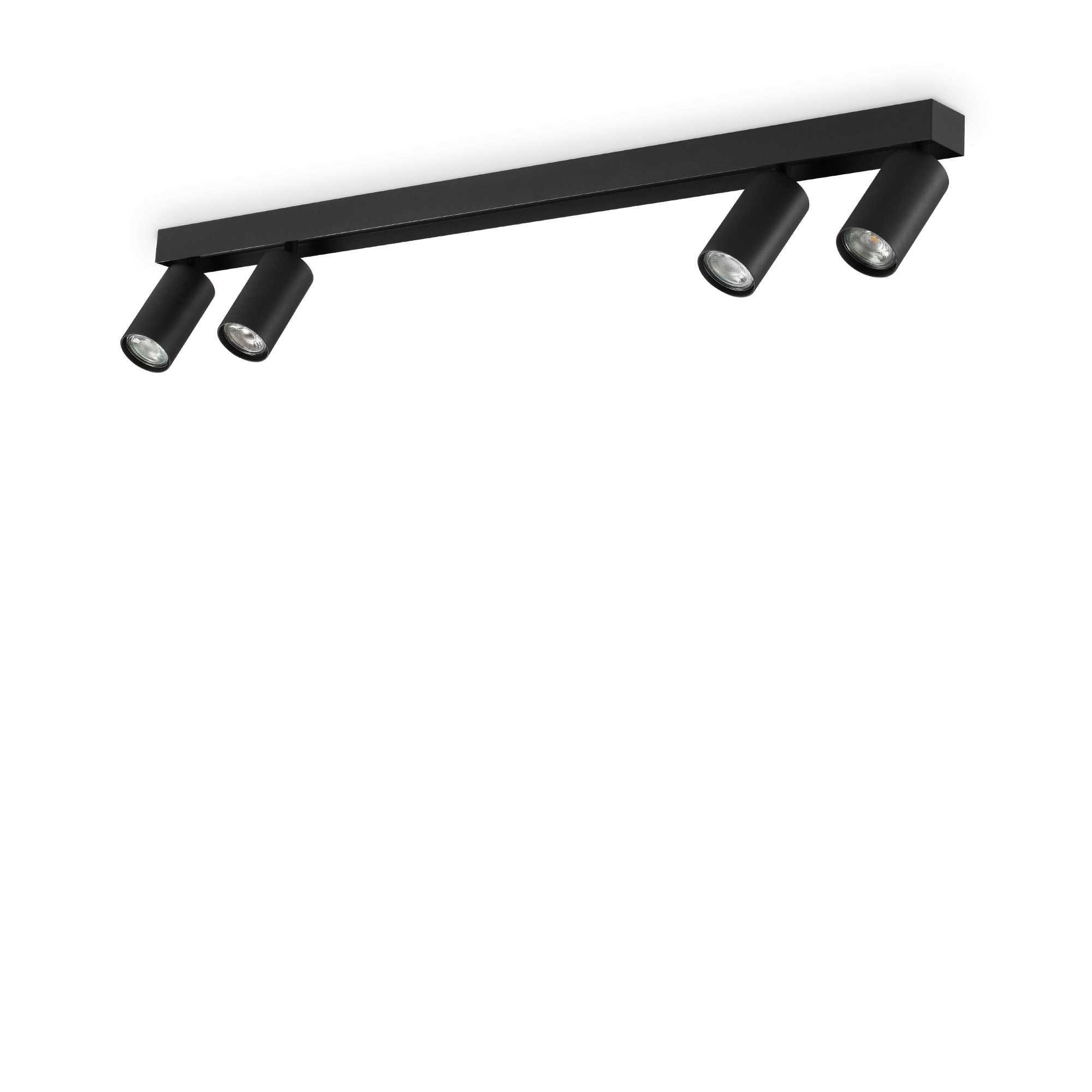 IDEAL LUX SRL IUX328195 PROFILO PL4 NERO