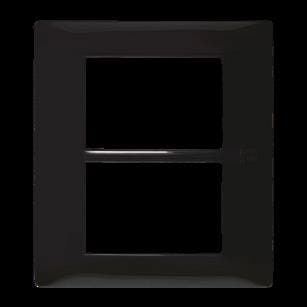 URMET SPA UTD11823.AN PLACCA FLEXA 3+3 MOD.ANTRACITE