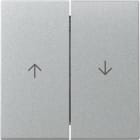 GIRA - GIR329426 inter.bil. 2-m freccia System 55 c.allum