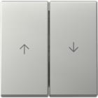 GIRA - GIR3294600 inter.bil. 2-m freccia System 55 acciaio