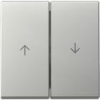 GIRA - GIR3294600 inter.bil. 2-m freccia System 55 acciaio