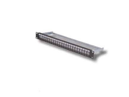 OEC SRL - OEC3300.0060.1 PANNELLO 1U 24PORTE RJ45 STP NERO