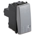 MASTER SRL - MST33015 STEEL PULSANTE TASTO LUCE 1P 16A