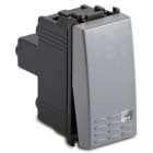 MASTER SRL MST33015 STEEL PULSANTE TASTO LUCE 1P 16A