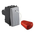 MASTER SRL MST33030 STEEL PULSANTE TIRANTE 1P 16A
