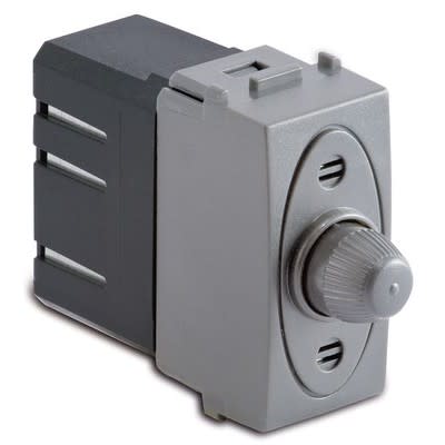 MASTER SRL - MST33052 STEEL DIMMER RES.ROTATIVO 500W C.INTERR.