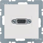 BERKER - BRK3315418989 PRESA VGA SERIE S1/B3/B7 BIA.POL.LUC.