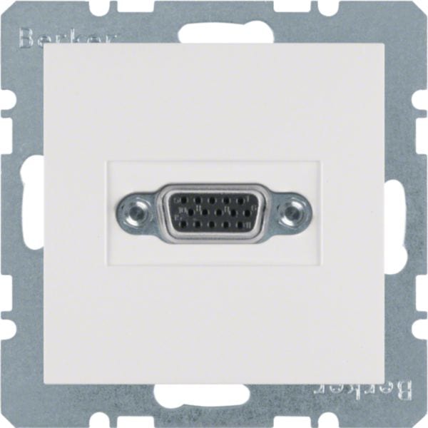 BERKER BRK3315418989 PRESA VGA SERIE S1/B3/B7 BIA.POL.LUC.