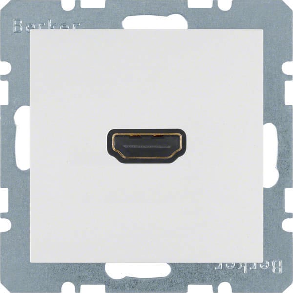 BERKER - BRK3315428989 PRESA HI-DEF.S1/B3/B7 BIA.POL.LUC.