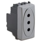 MASTER SRL MST33162 STEEL PRESA 2P+T 10A