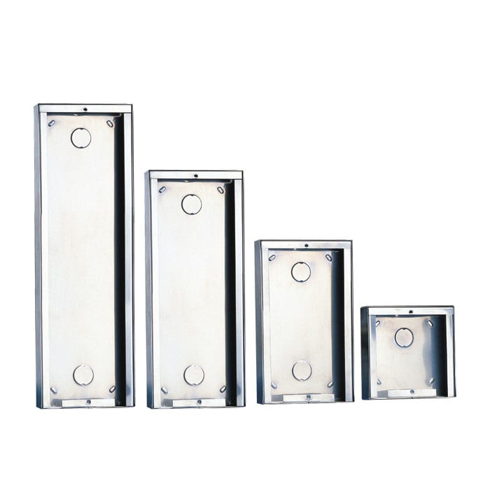 COMELIT GROUP SPA COE3316/6 CUSTODIA DA PARETE IN ACCIAIO INOX 6 MOD