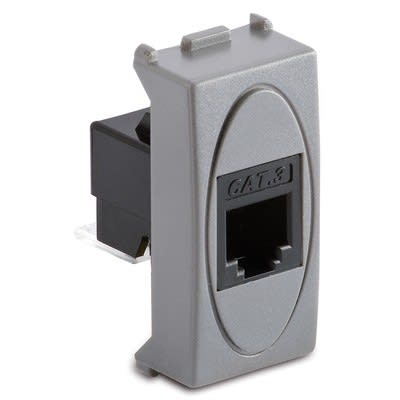 MASTER SRL - MST33216 STEEL PRESA RJ11 1 PLUG 6-6