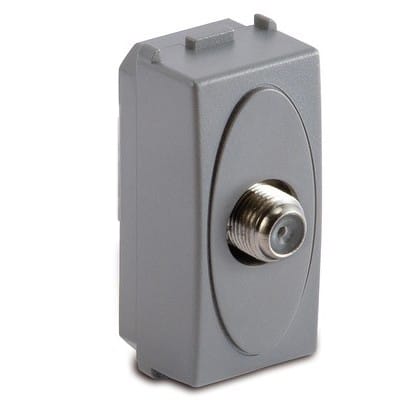 MASTER SRL - MST33266 STEEL PRESA TV CONNETTORE IEC FEMMINA