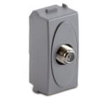 MASTER SRL MST33266 STEEL PRESA TV CONNETTORE IEC FEMMINA