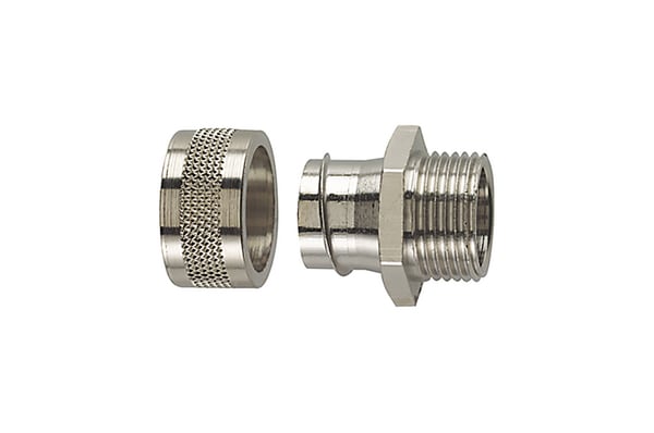 HELLERMANNTYTON Srl HEE166-31004 Raccordo per corrugato rivest PCS20-FM-M