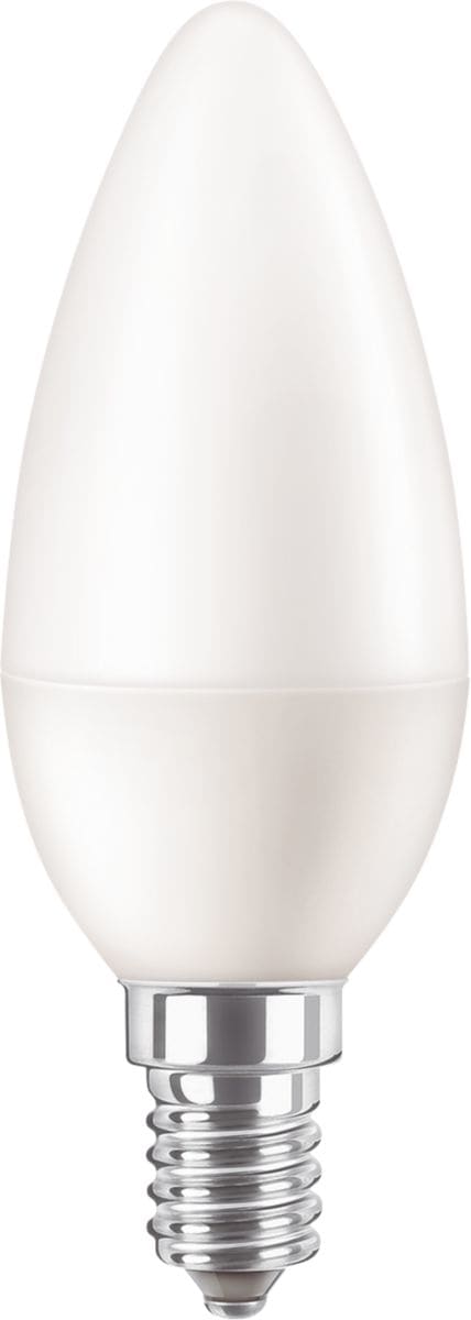 SIGNIFY ITALY SPA PHLCORECAN60840G2 CorePro, LED, B38, 60 W, E14, 4000 K, 806 lm, CRI 80, 15000 ore