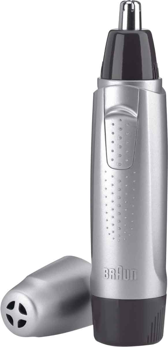 BRAUN - BRA574620 Ohr-Nasenhaartrimmer Batterie silber-sch