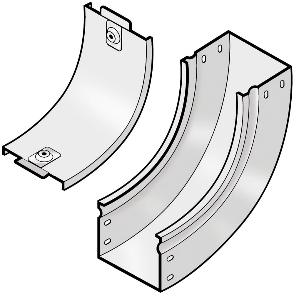 LEGRAND - LEGAM100L P31-CURVA IN SALITA 90D 100X75 INOX 316L