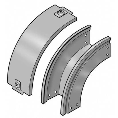 LEGRAND LEGAP300Z P31-CURVA IN DISCESA 90D 300X75 Z