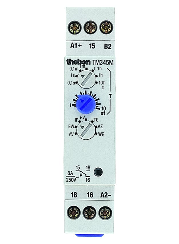 THEBEN SRL THE3450731 TM 345 M TEMPORIZ.ELETTR. MULTIFUNZONE T