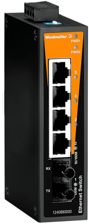 WEIDMULLER WEI1286540000 IE-SW-BL05T-4TX-1ST