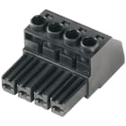 WEIDMULLER WEI1929940000 BVZ 7.62HP/03/180 SN BK BX