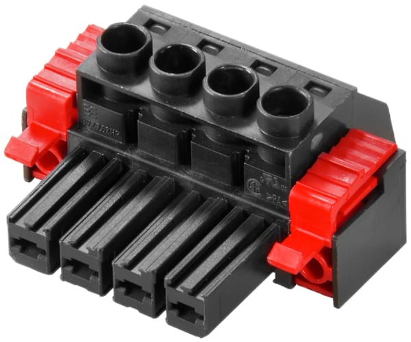WEIDMULLER WEI1930070000 BVZ 7.62HP/04/180F SN BK BX