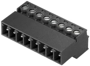 WEIDMULLER - WEI1970030000 SCZ 3.81/04/180G SN BK BX