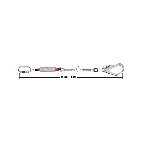ABC TOOLS SPA ABCM34668000 ASSORB.ENERGIA 1 CONNET. 1,5 M