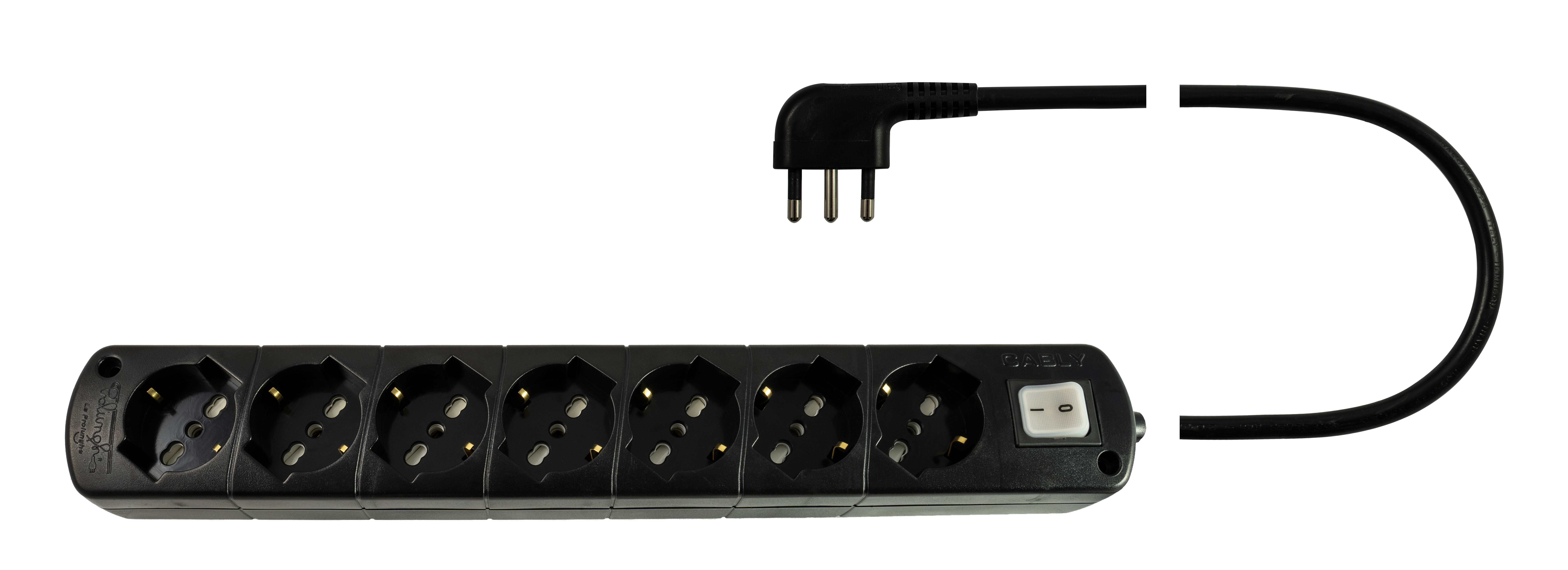 LE PROLUNGHE SAS PRG347/N CABLY U.7U C/IN 3G1.50 SP16A 90 MT1.5 NE