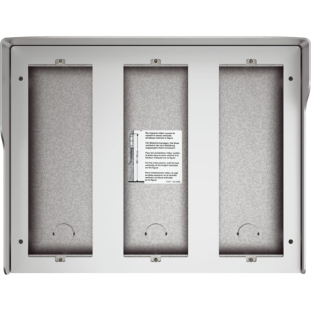 BTICINO BTI350691 9-moduliger Aufputzkasten, 3-reihig, Far