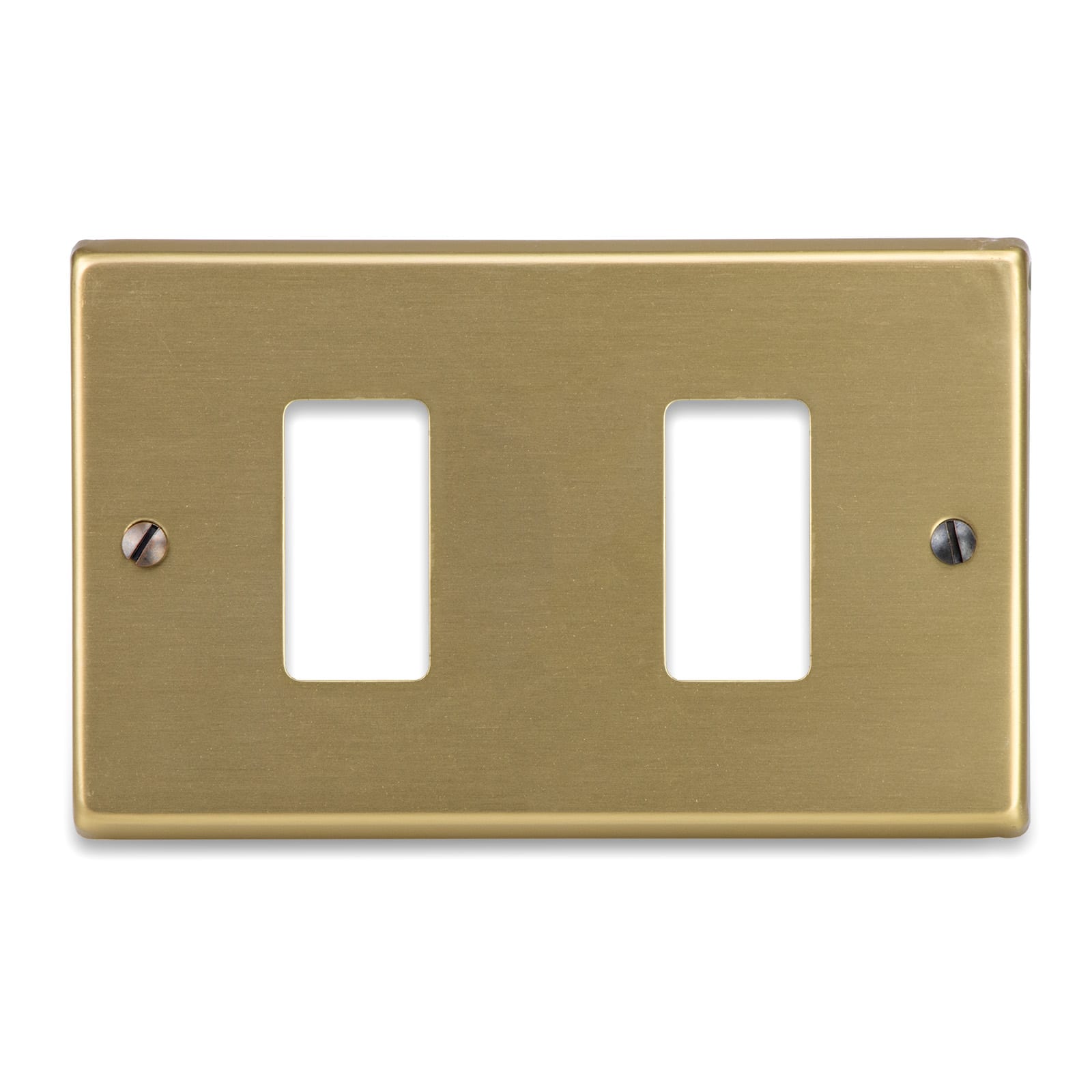 MASTER SRL - MST351-2 PLACCA BRONZO 2 FORI