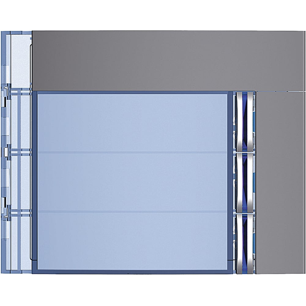 BTICINO BTI352033 Frontblende Ruftastmodul 3Rt Allstreet