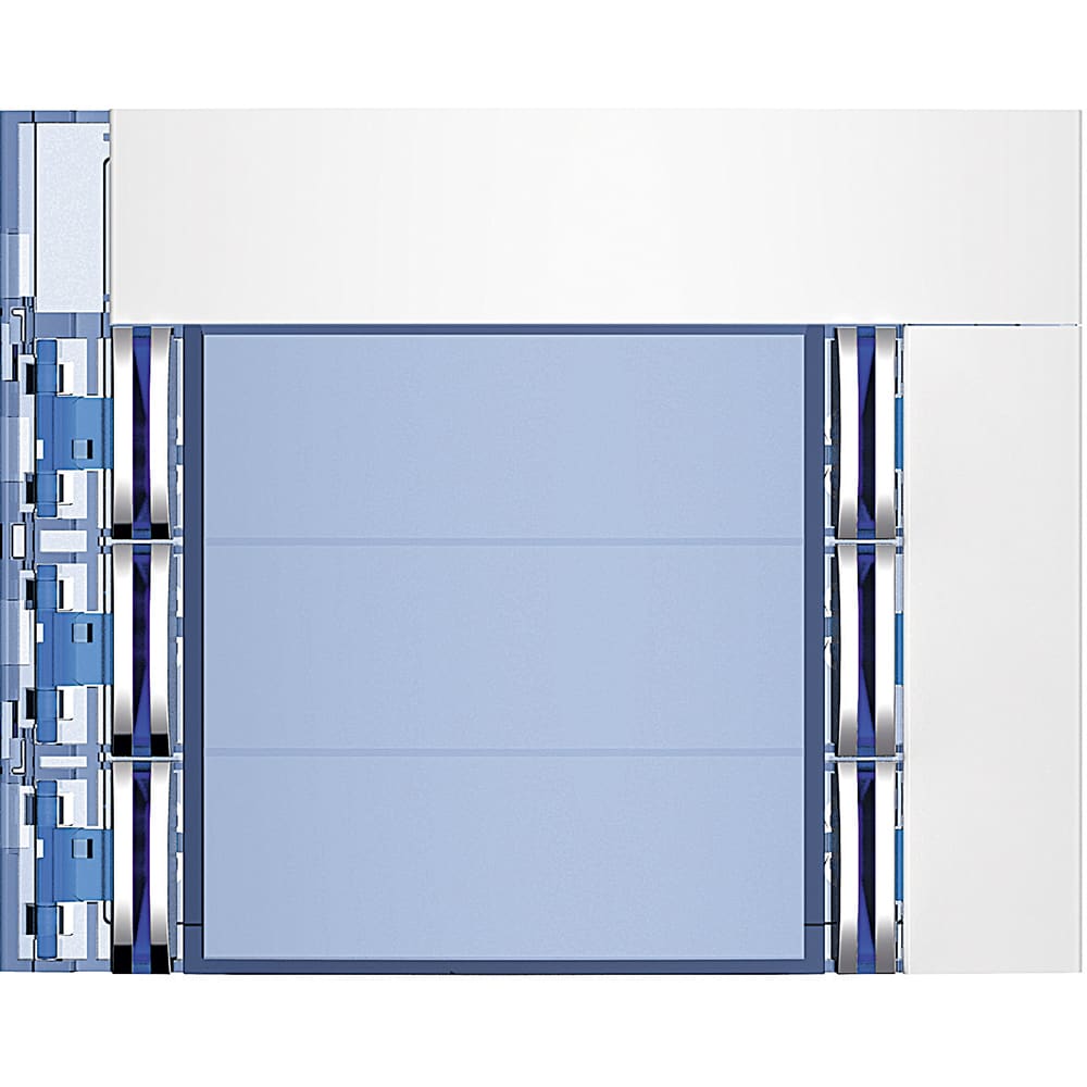 BTICINO BTI352162 Frontblende Ruftastmodul 6Rt-D Allwhite