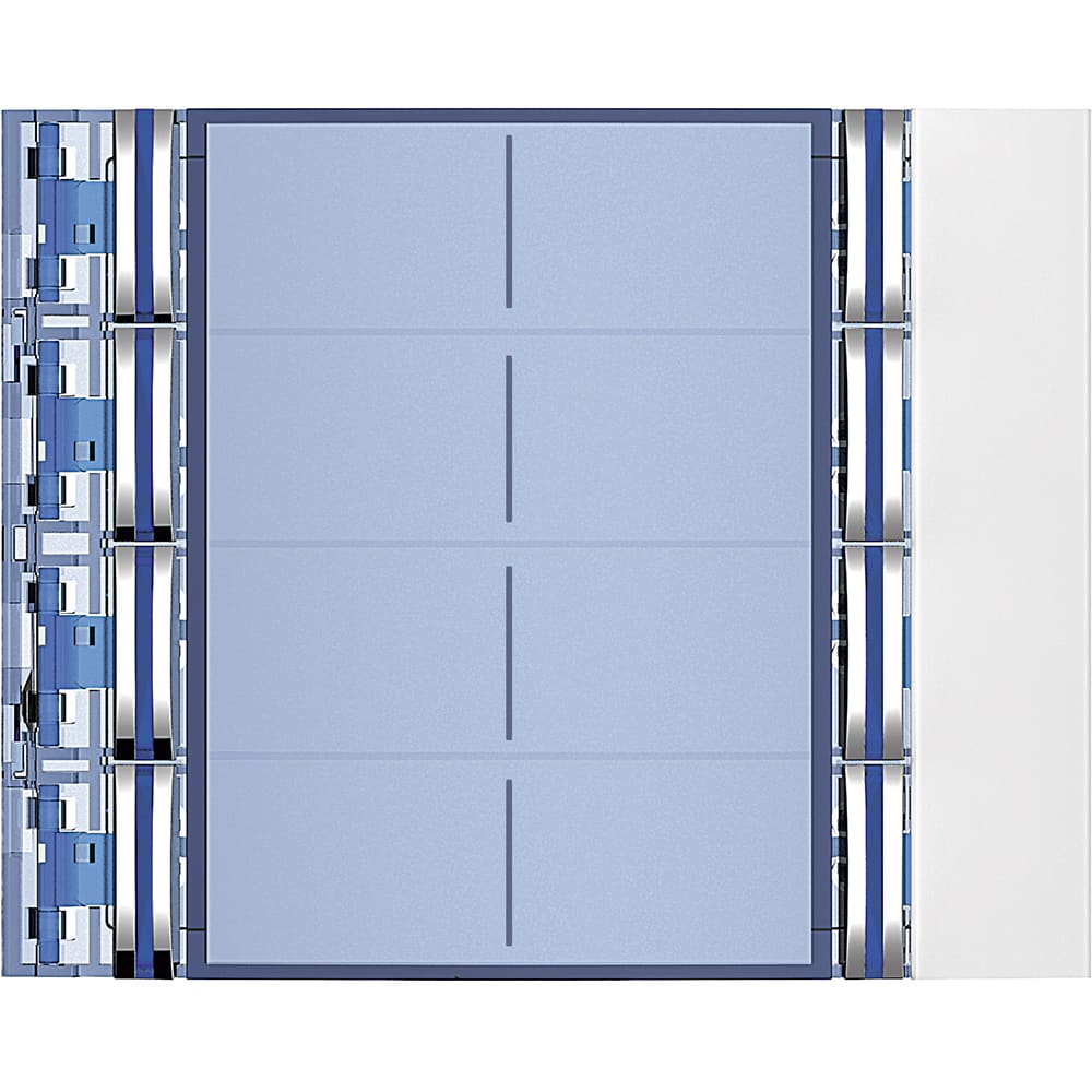 BTICINO BTI352182 FRONTALE 8 PULSANTI DOPPIA FILA ALLWHITE