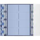 BTICINO BTI352182 FRONTALE 8 PULSANTI DOPPIA FILA ALLWHITE