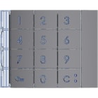 BTICINO - BTI353003 Frontblende Zehnertastatur Allstreet