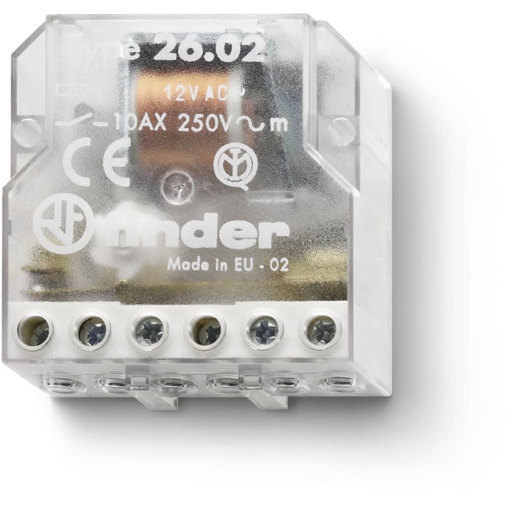 FINDER SPA - FIN260481100000 RELÈ AD IMPULSI PANNELLO 2NO 10A 4SEQUENZE