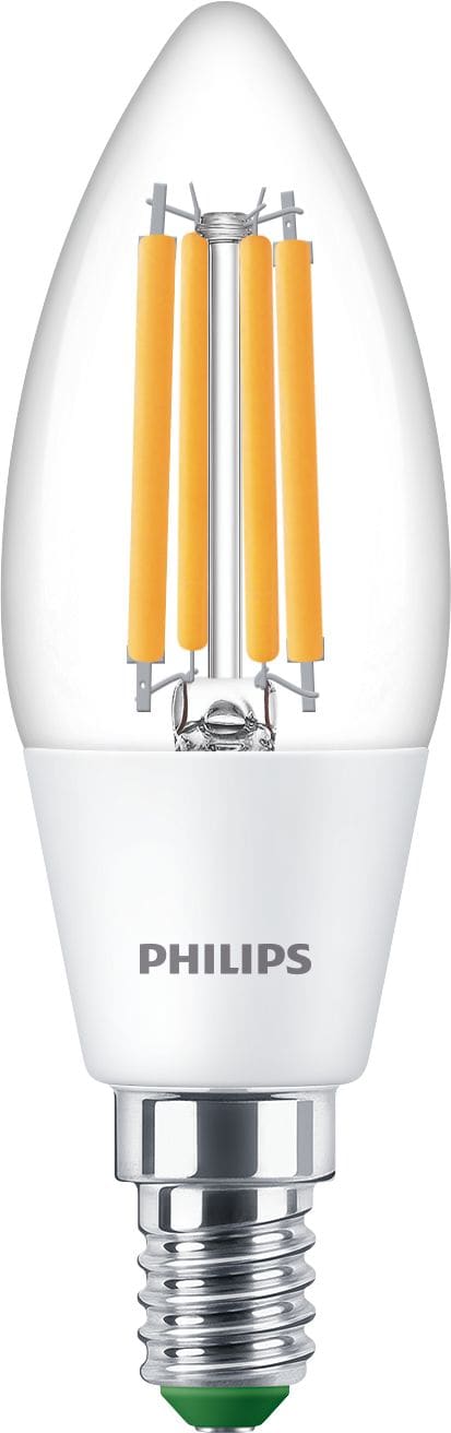SIGNIFY ITALY SPA PHLMLCAN40827AG2 MASTER, LED, B35, 40 W, E14, 2700 K, 485 lm, CRI 80, 50000 ore, Vetro