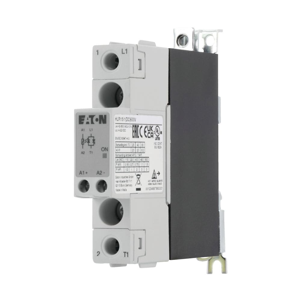 EATON EAO360040 HLR15/1(DC)600V SSR 1P, 15A, 600V