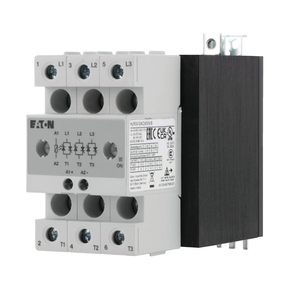 EATON - EAO360049 HLR30/3(AC)600V/S SSR 3P,30A, 600V, AC,