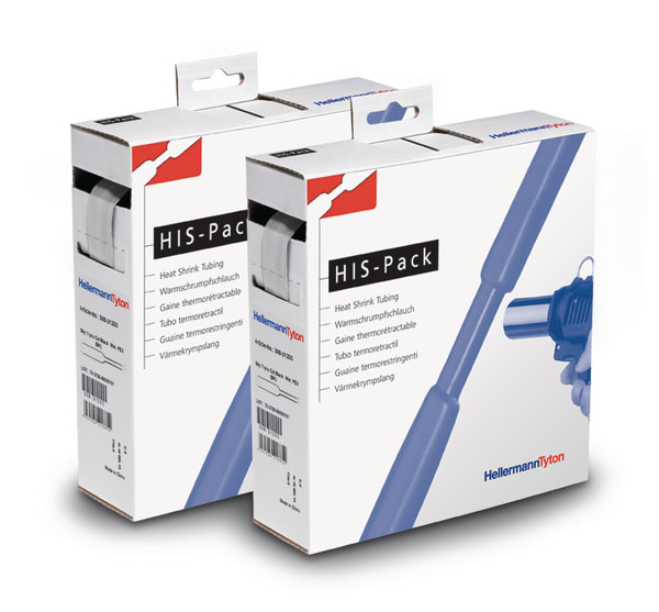 HELLERMANNTYTON Srl HEE300-30953 TERMORESTRINGENTE 2:1 MB 9,5/4,7 TRASP H