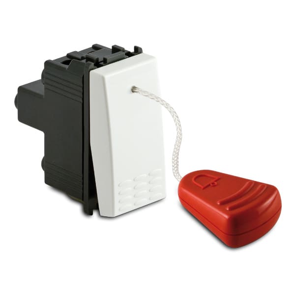 MASTER SRL MST36030 MODO PULSANTE TIRANTE 1P 16A BIANCO