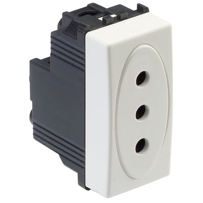 MASTER SRL MST36162 MODO PRESA 2P+T 10A BIANCO