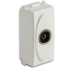 MASTER SRL MST36254 MODO PRESA TV 9,5MM FINALE BIANCO