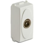 MASTER SRL MST36265 MODO PRESA COAX IEC MASCHIO BIANCA
