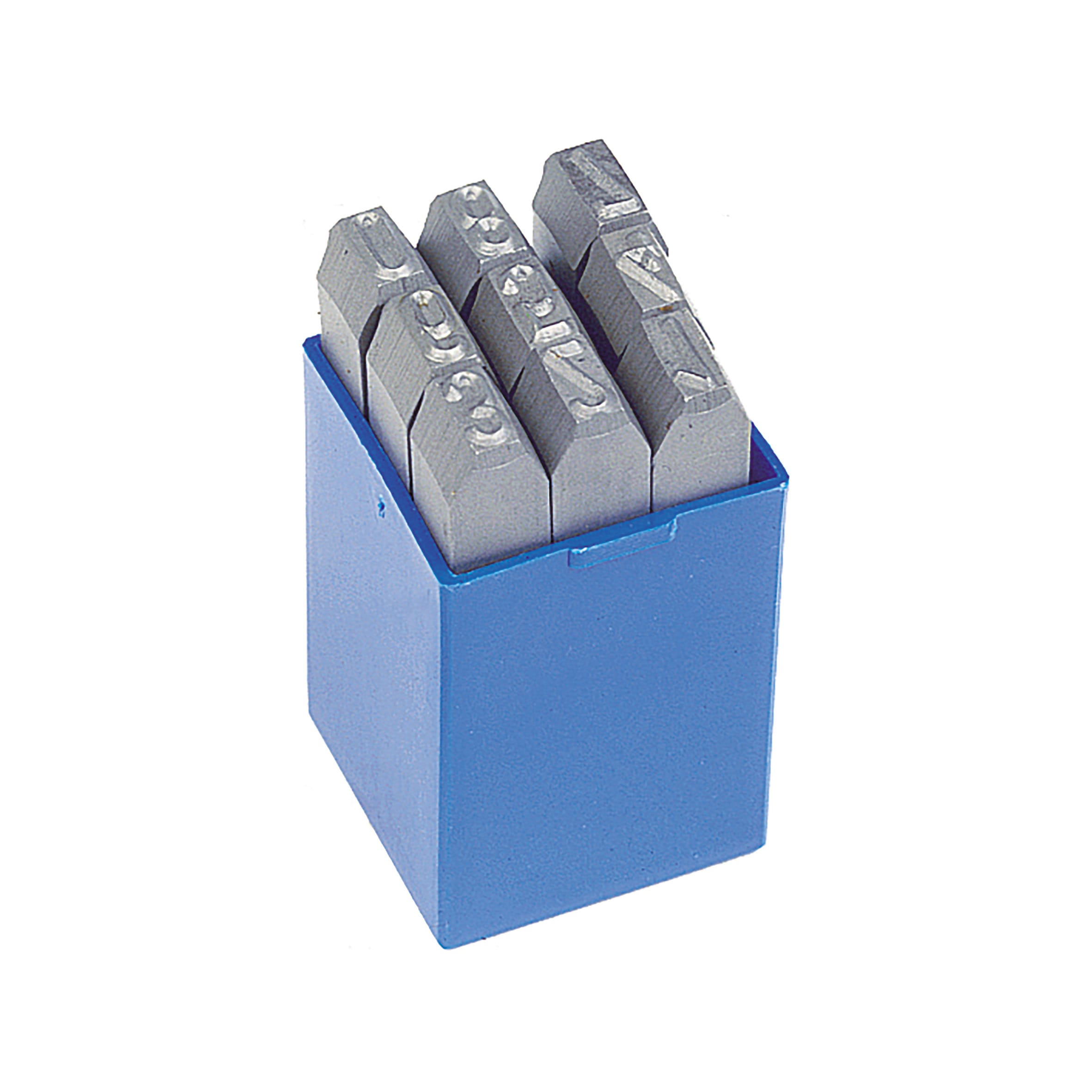 ABC TOOLS SPA ABCK36811006 9 PUNZONI NUM. K 3681/1 MM 6
